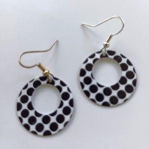 Unusual "Dots" Earrings